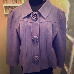 Beautiful purple dress jacket